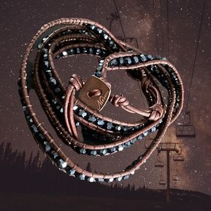 💖 Nakamol Leather Wrap Bracelet 💖